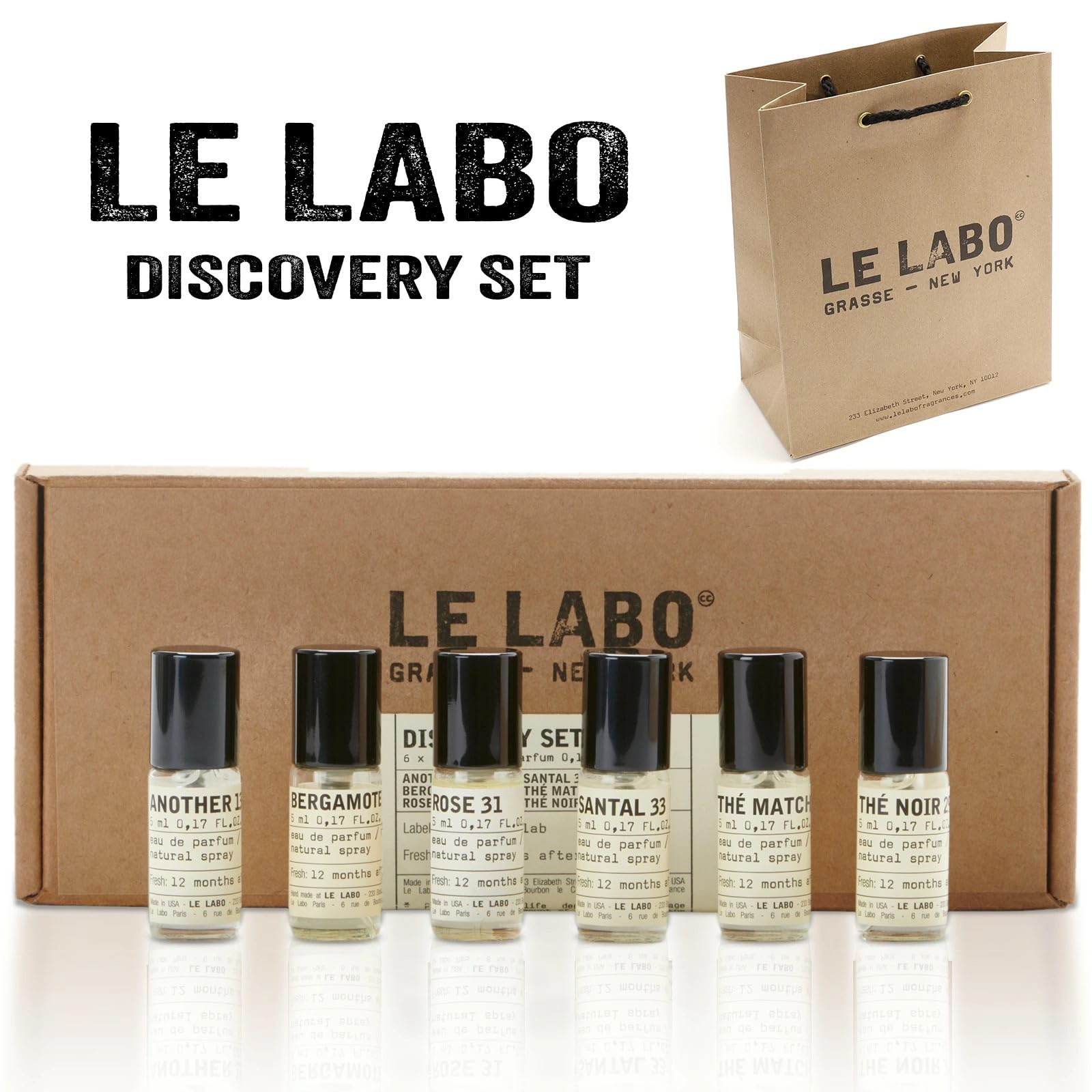 gigi★LE LABO★ディスカバリーセット 5ml x 6本 Amazon.co.jp: 【ショッパー付き 国内正規品】 LE LABO DISCOVERY SET
